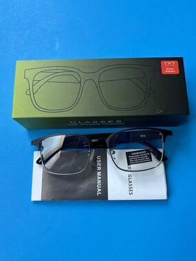 Smart Glasses Wireless Headset in Black - Unbranded